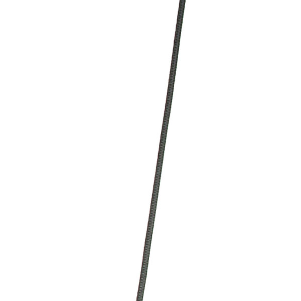 Static black rope per meter Ø12mm