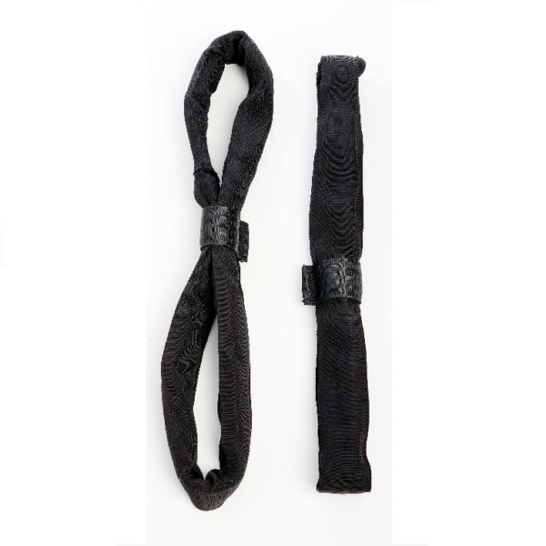 Hand loop strap Voltige® Black 40/80 cm with ring band