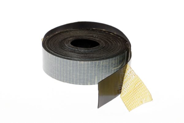 Kit habillage cerceaux & trapèzes bande caout. noir 38mm ép.1mm 10ml -0