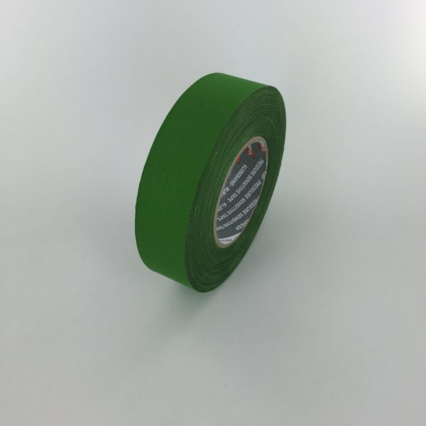 Green adhesive coton tape roll 38mm x 50m
