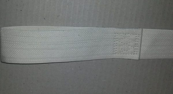 Aerial straps x 2 - Adjustable from 5m to 10m width 5cm - white - Image 3